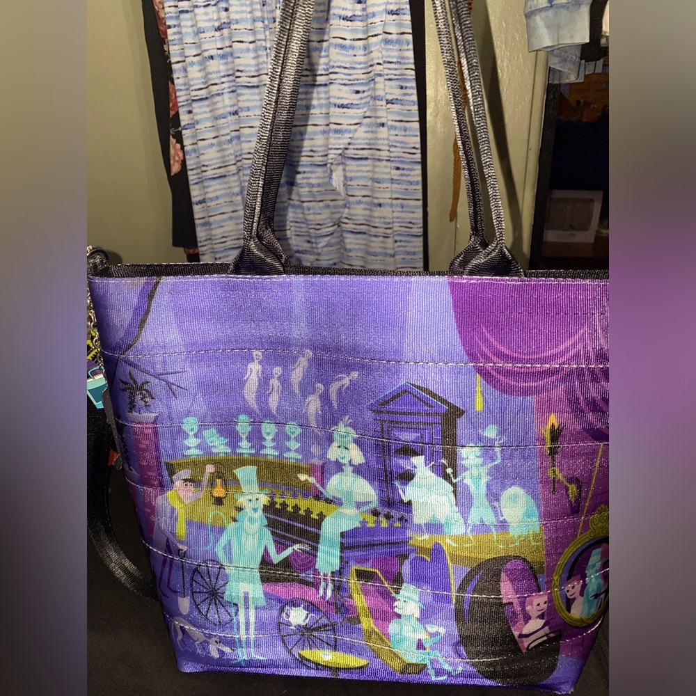 Harvey’s Seatbelt by Shag Haunted Mansion Tote